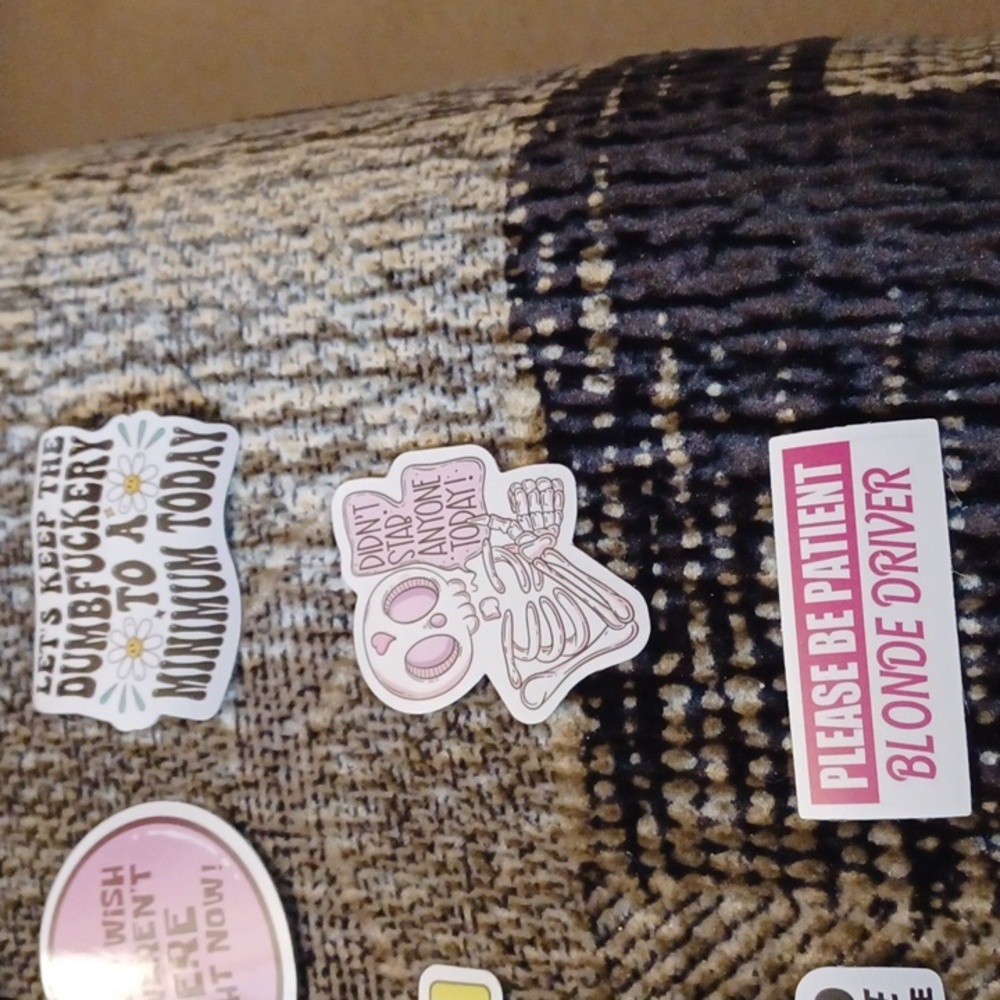 $4 Add-on New Colorful "Rude" Stickers - Set Of 30 - Picture 5 of 9